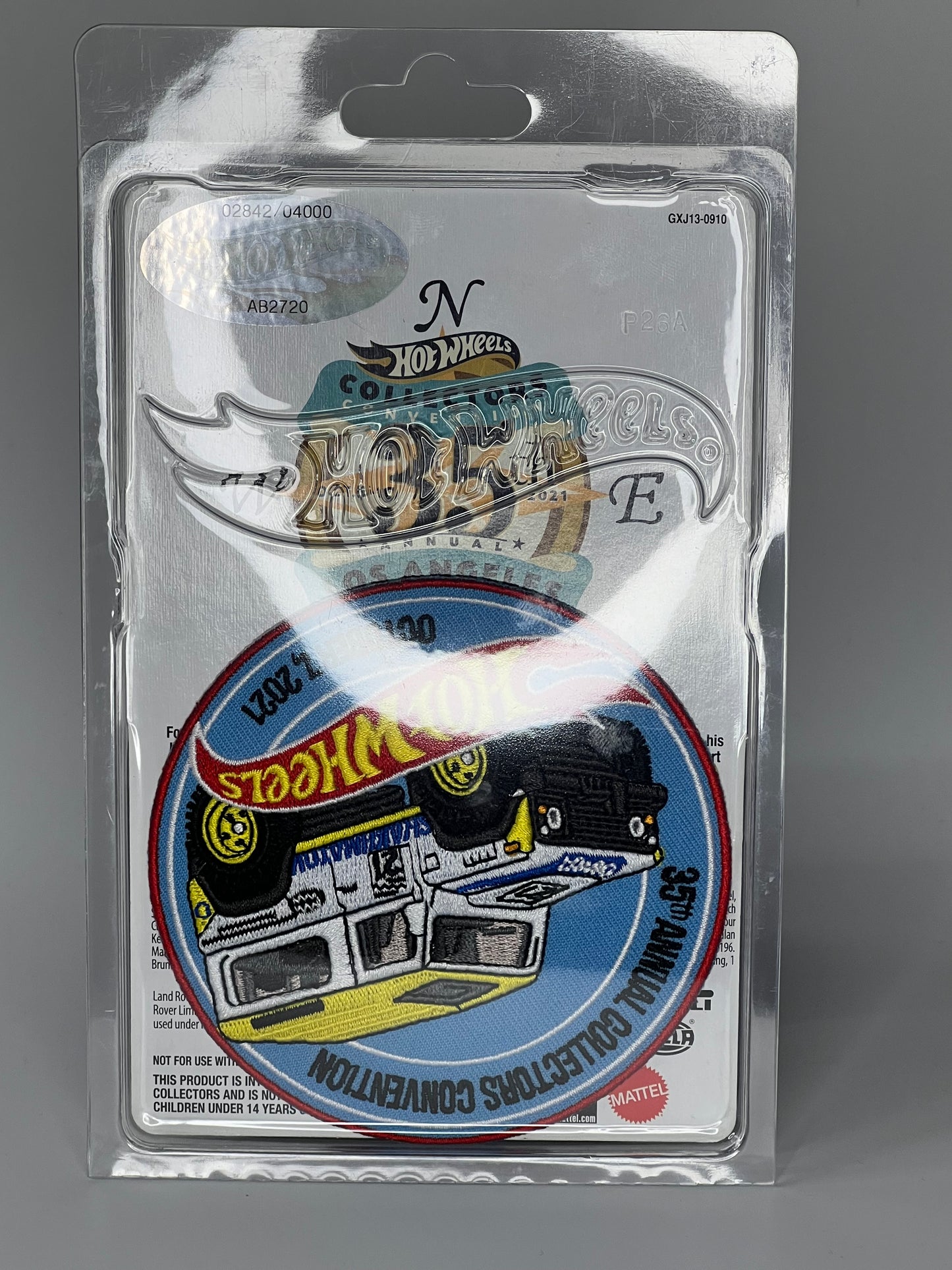 Hot Wheels Land Rover Convention 2021 with patch