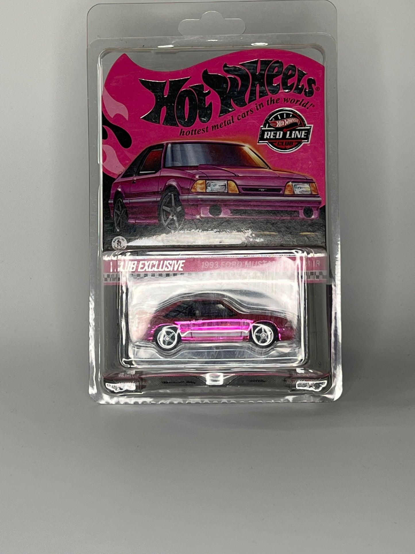 Hot Wheels RLC Exclusive Pink Edition 1993 Ford Mustang Cobra R
