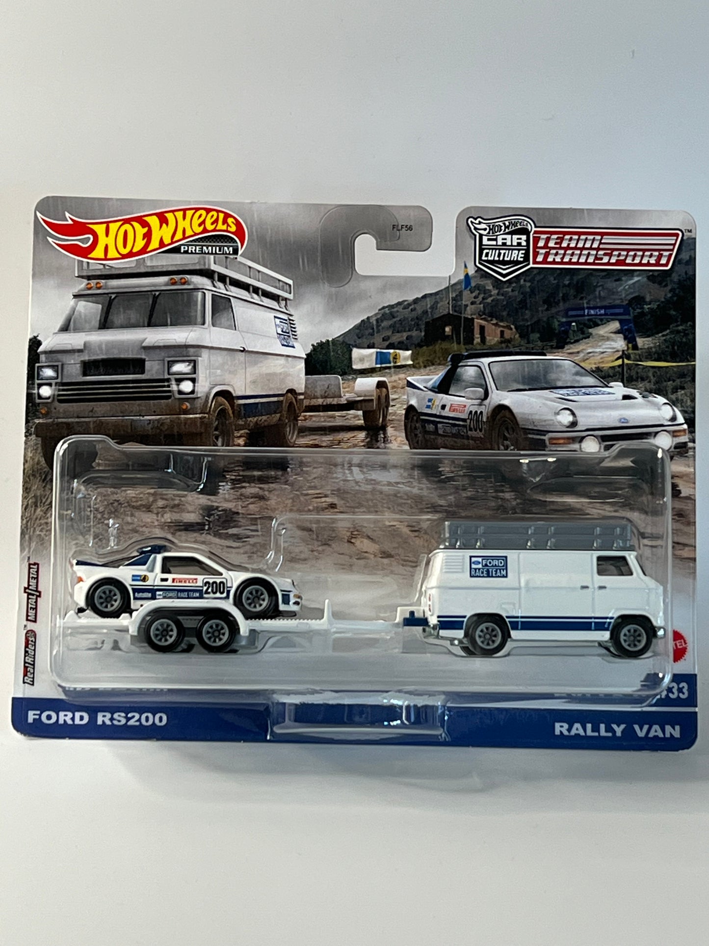 Hot Wheels Team Transport #33 Ford RS200