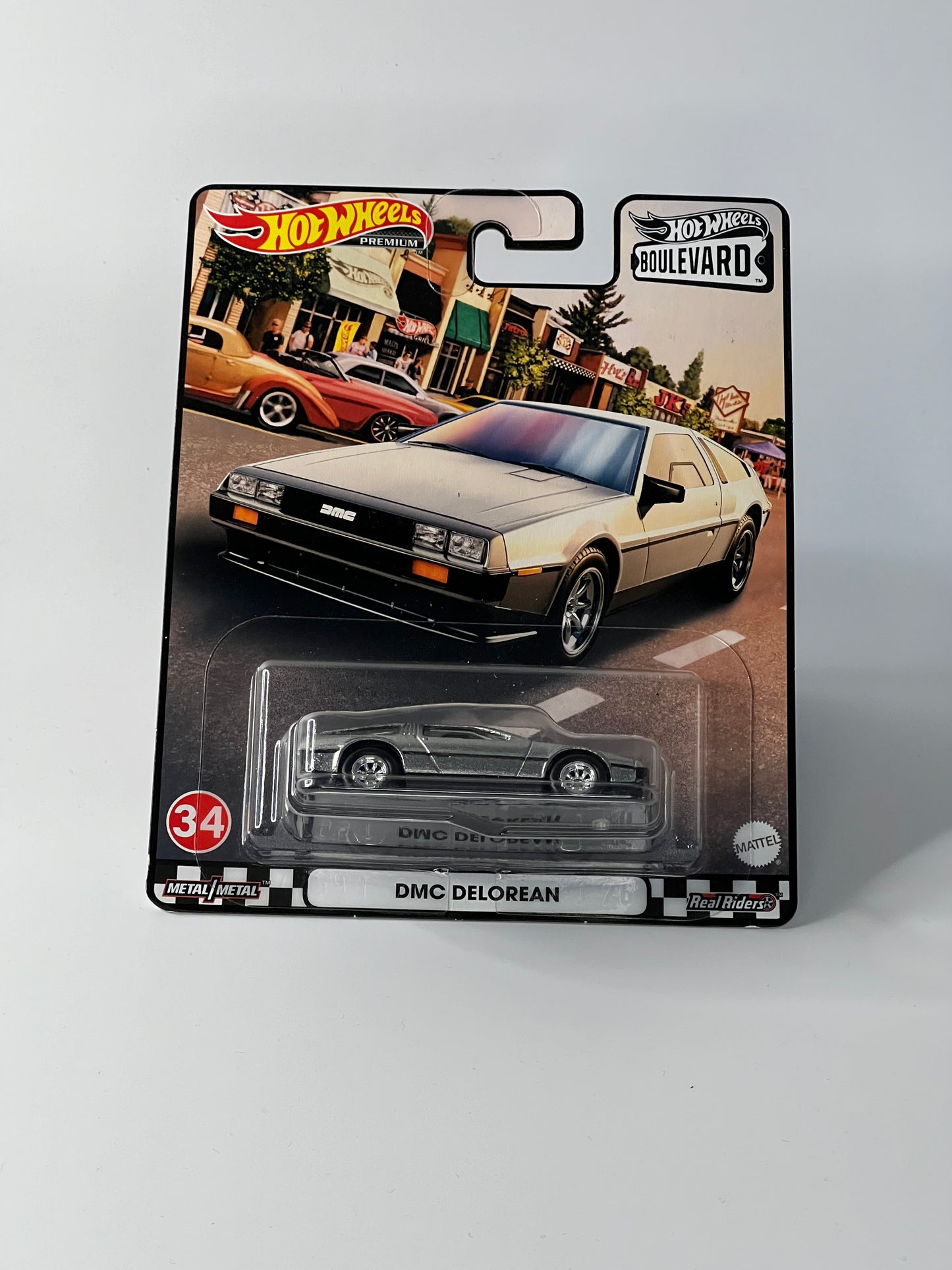 *DAMAGED* Hot Wheels Boulevard #34 DMC DeLorean
