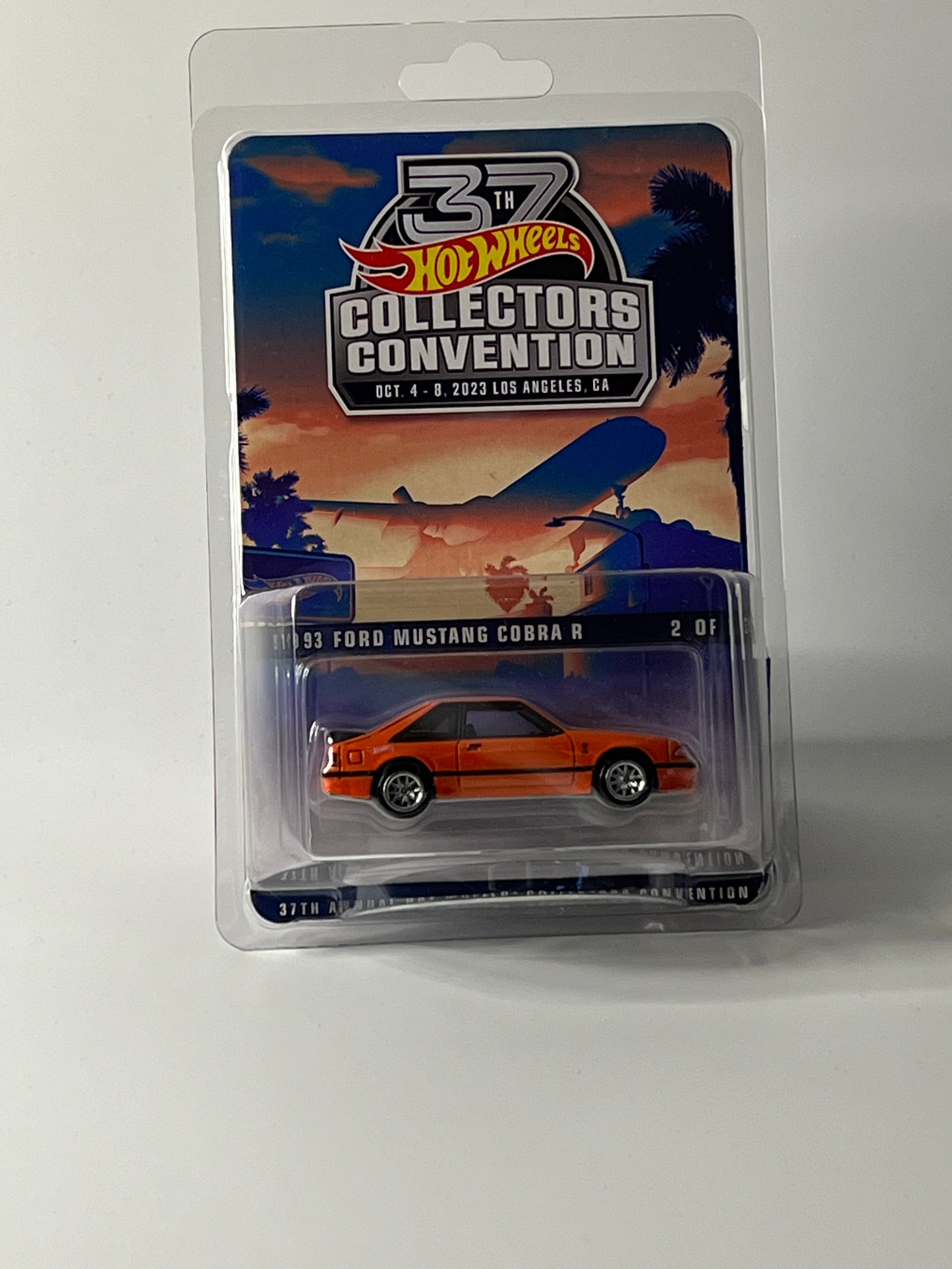 Hot Wheels 1993 Ford Mustang Cobra R 2/3 37th Collectors Convention