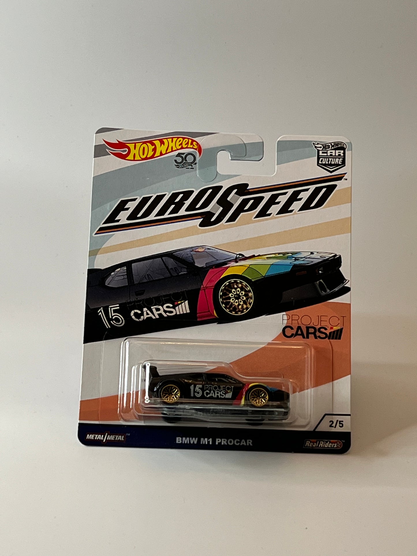 Hot Wheels 2018 Euro Speed BMW M1 Procar