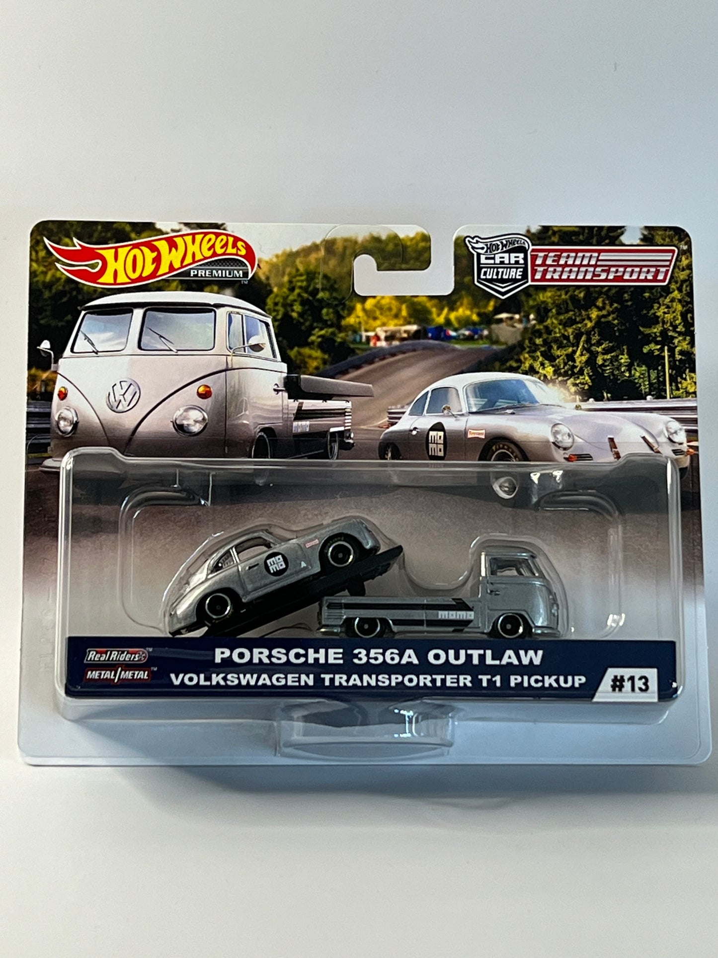 **DAMAGED**Hot Wheels Team Transport #13 Porsche 356A Outlaw