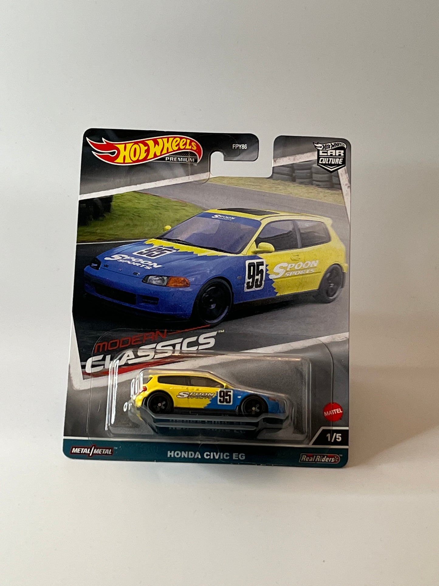 Hotwheels modern classic Honda civic EG spoons