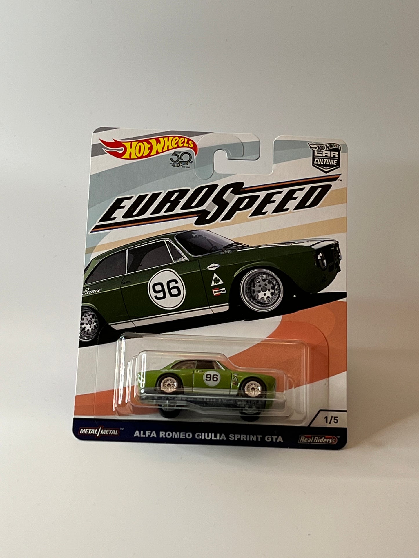 Hot Wheels 2018 Euro Speed Alfa Romeo Giulia Sprint GTA