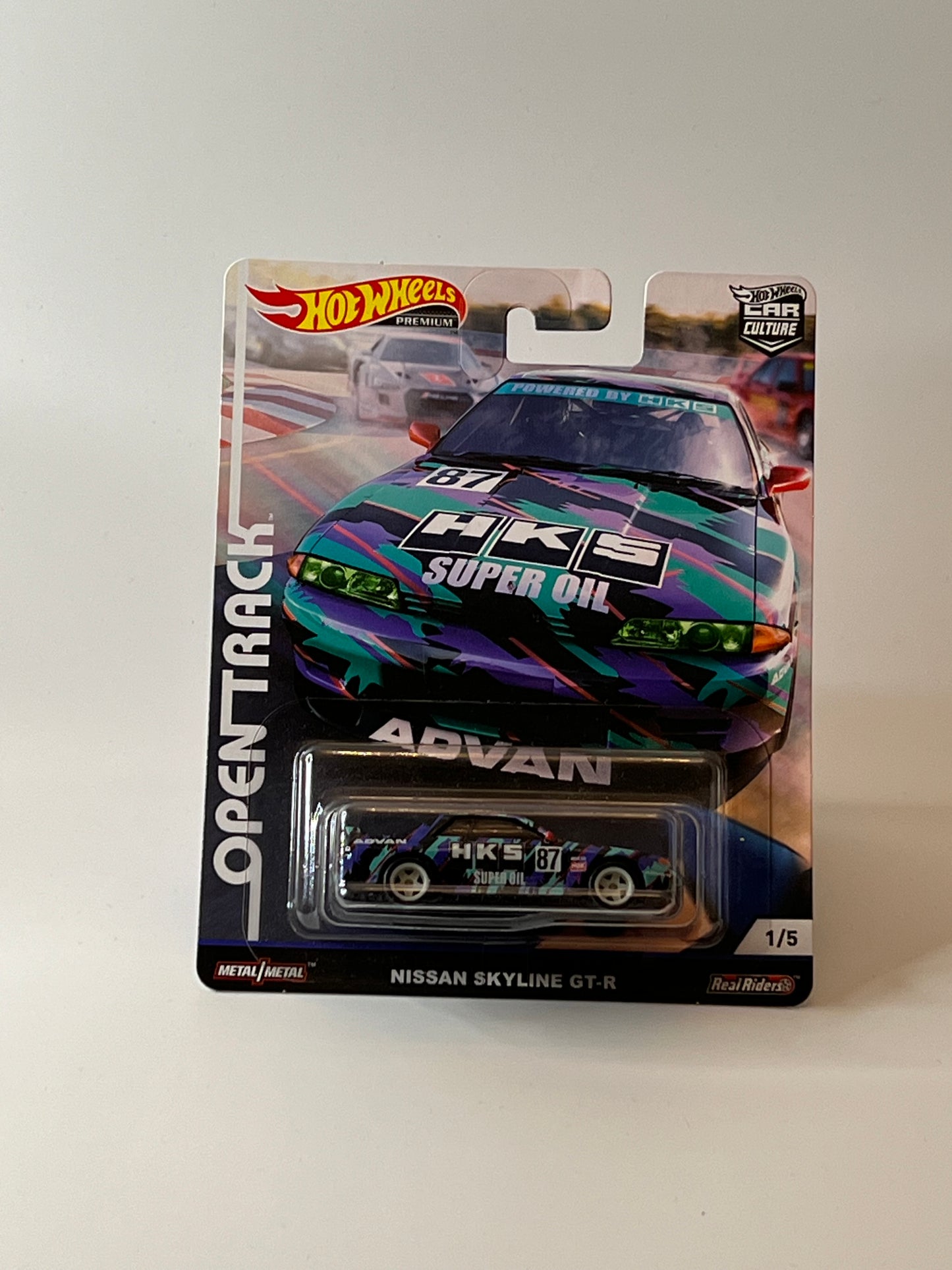 Hot Wheels HKS Nissan Skyline GT- R Open Track