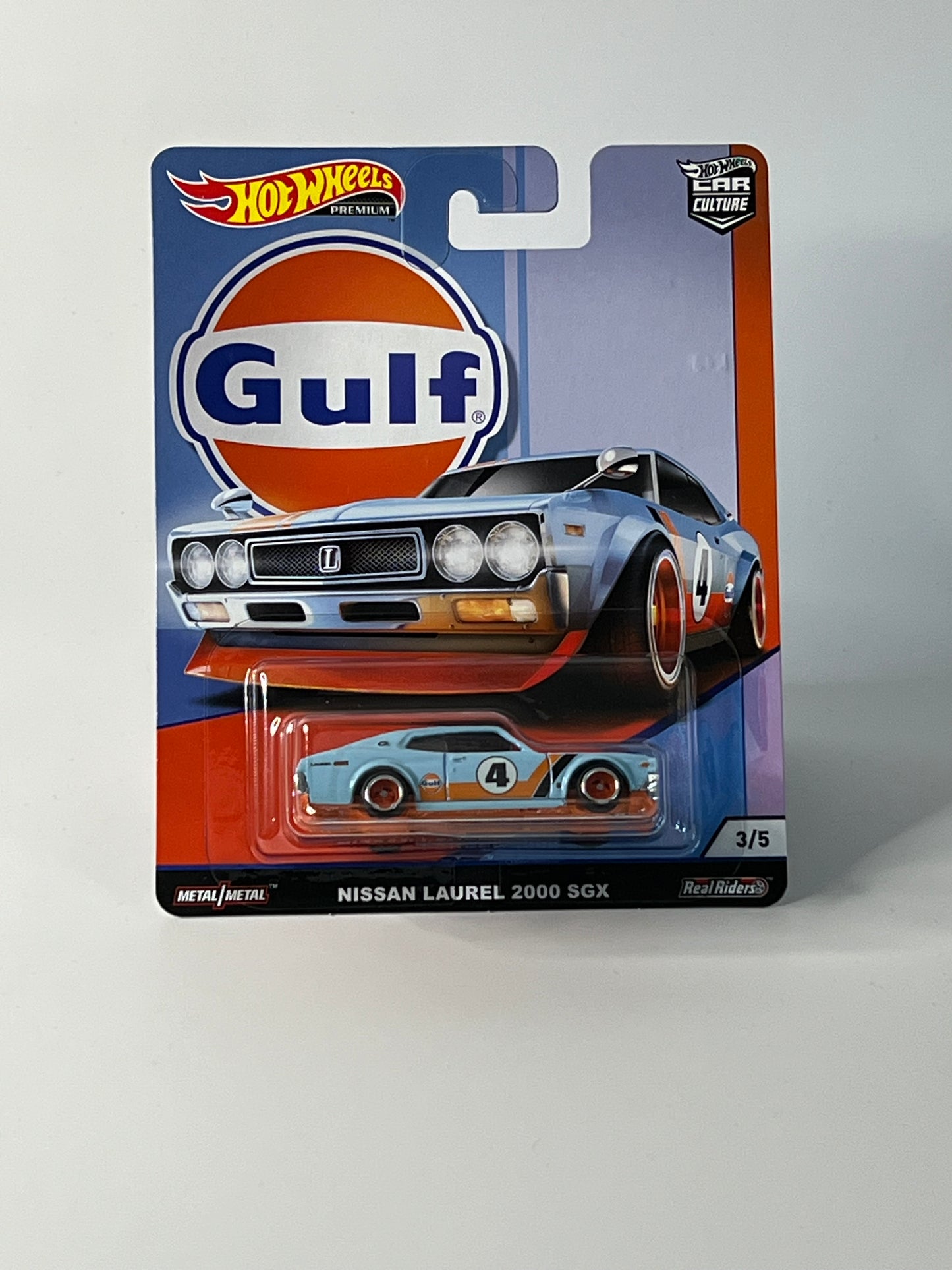 Hot Wheels 2019 Gulf Nissan Laurel 2000 SGX