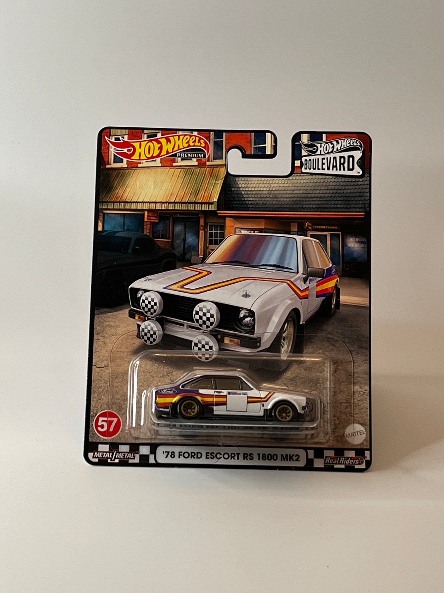 Hot Wheels Boulevard #57 Ford Escort RS 1800 MK2