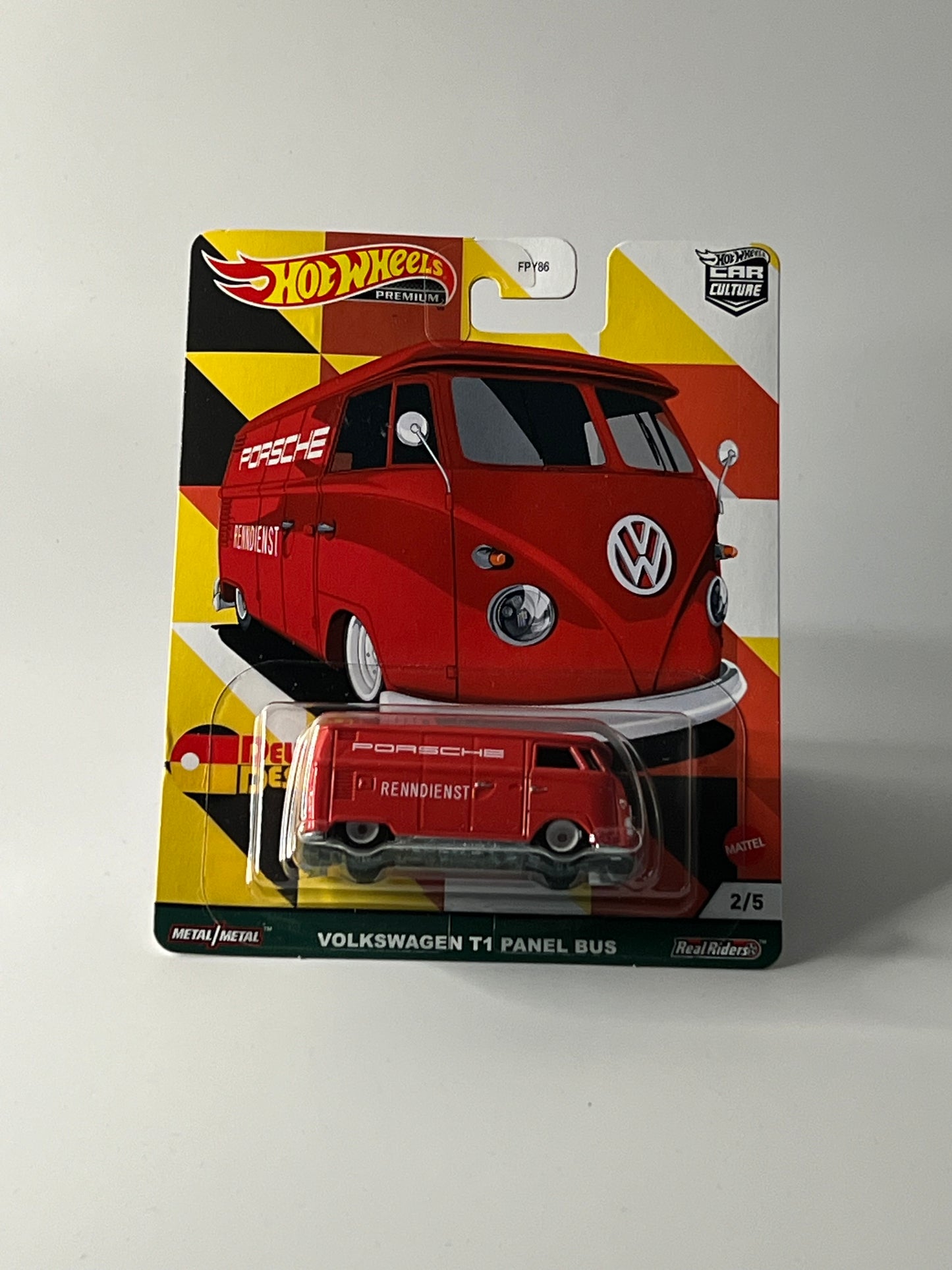 Hot Wheels 2021 Deutschland Design Volkswagen T1 Panel Bus