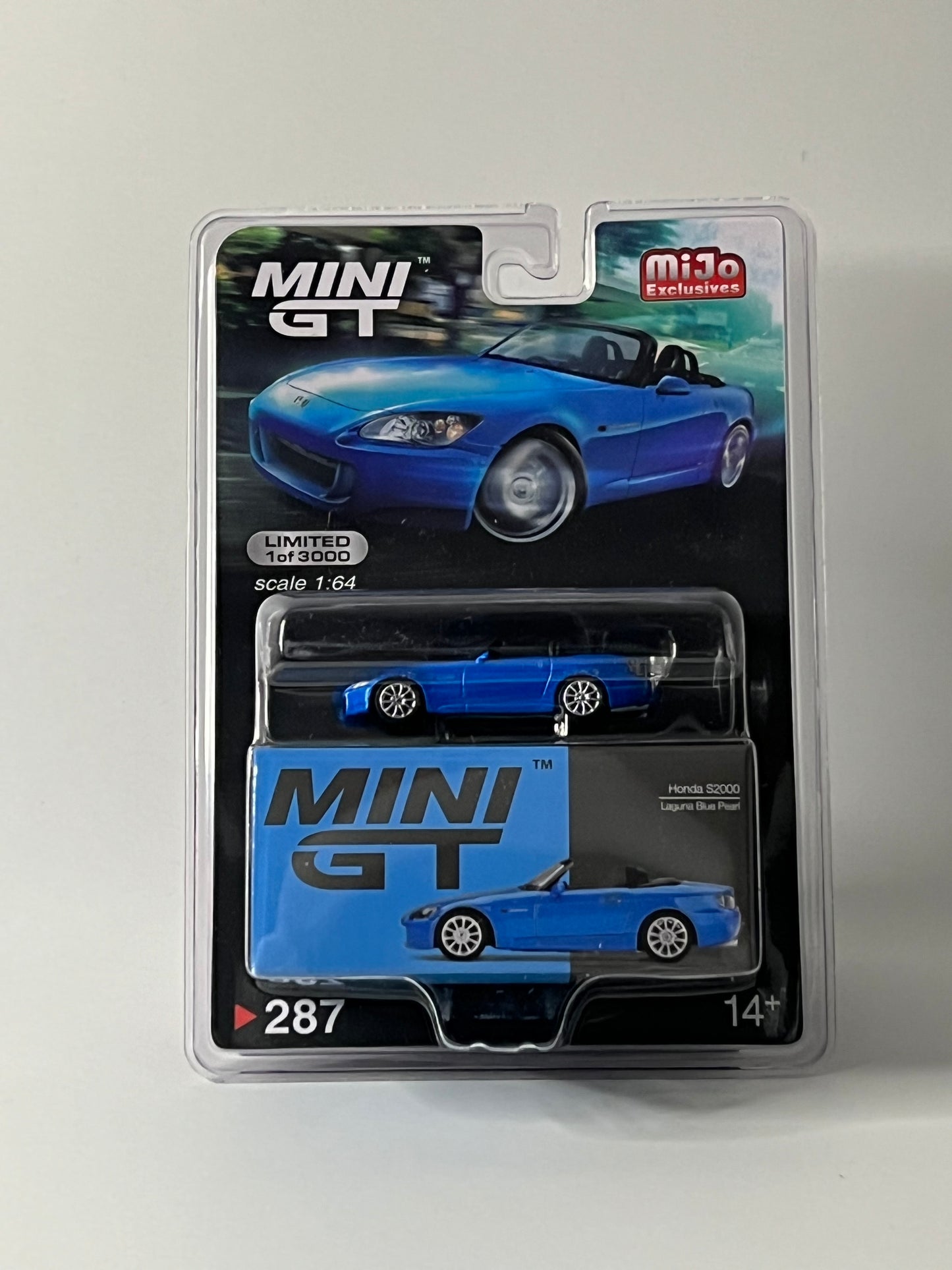 Mini gt Honda S2000 blue