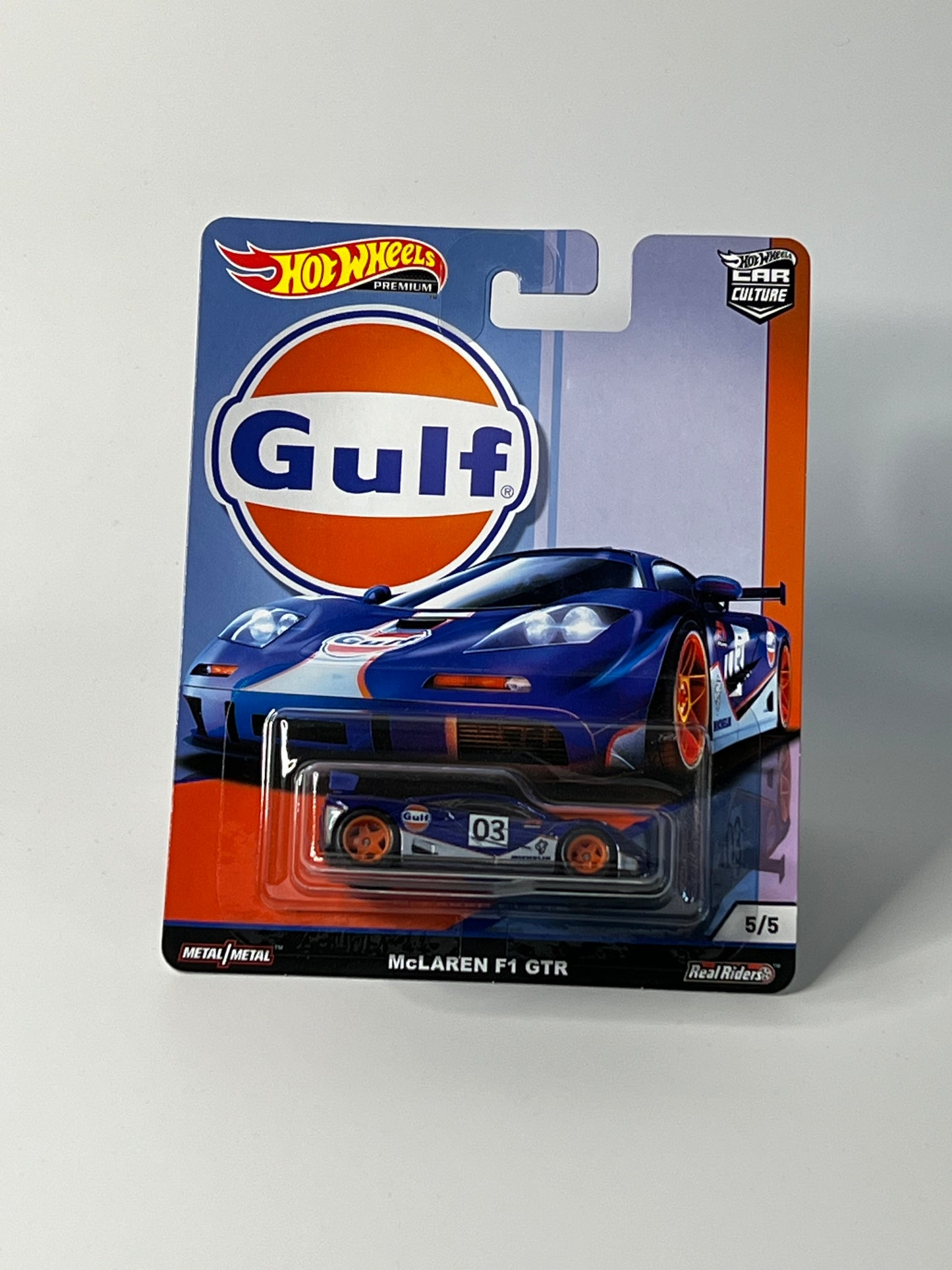 Hot Wheels 2019 GulfMcLaren F1 GTR