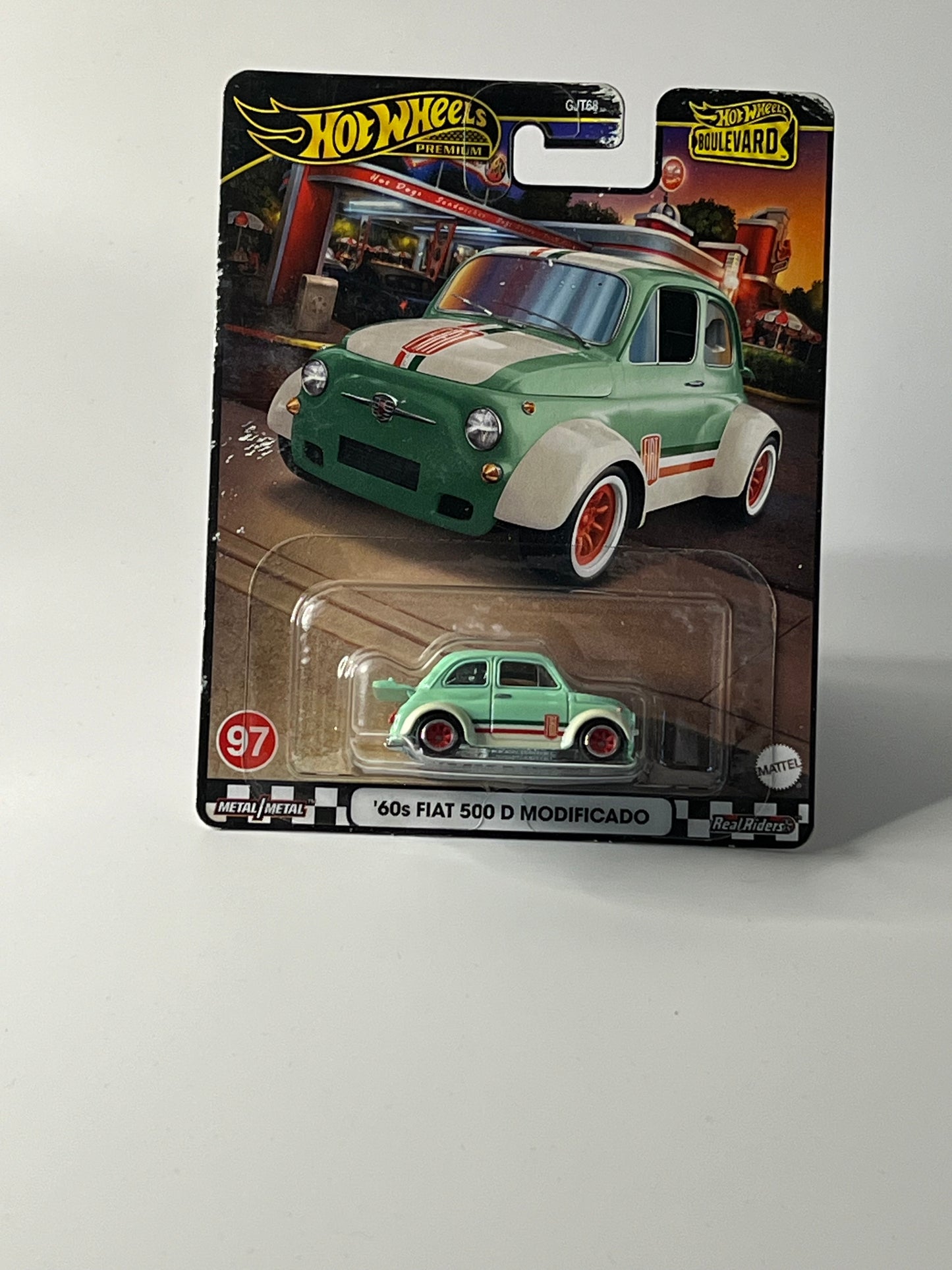 Hot Wheels Boulevard #97 '60s Fiat 500 D Modificado
