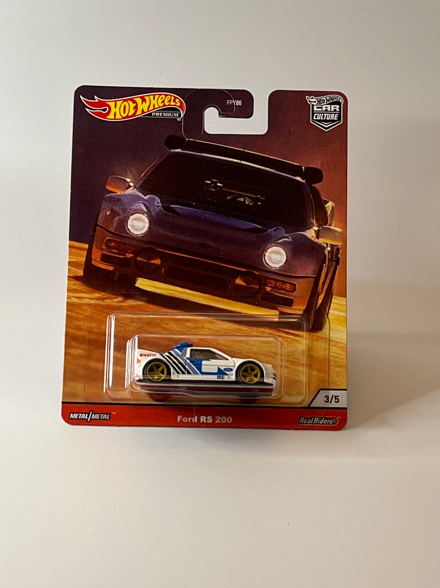 *DAMAGED* Hot Wheels 2020 Thrill Climbers Ford RS200