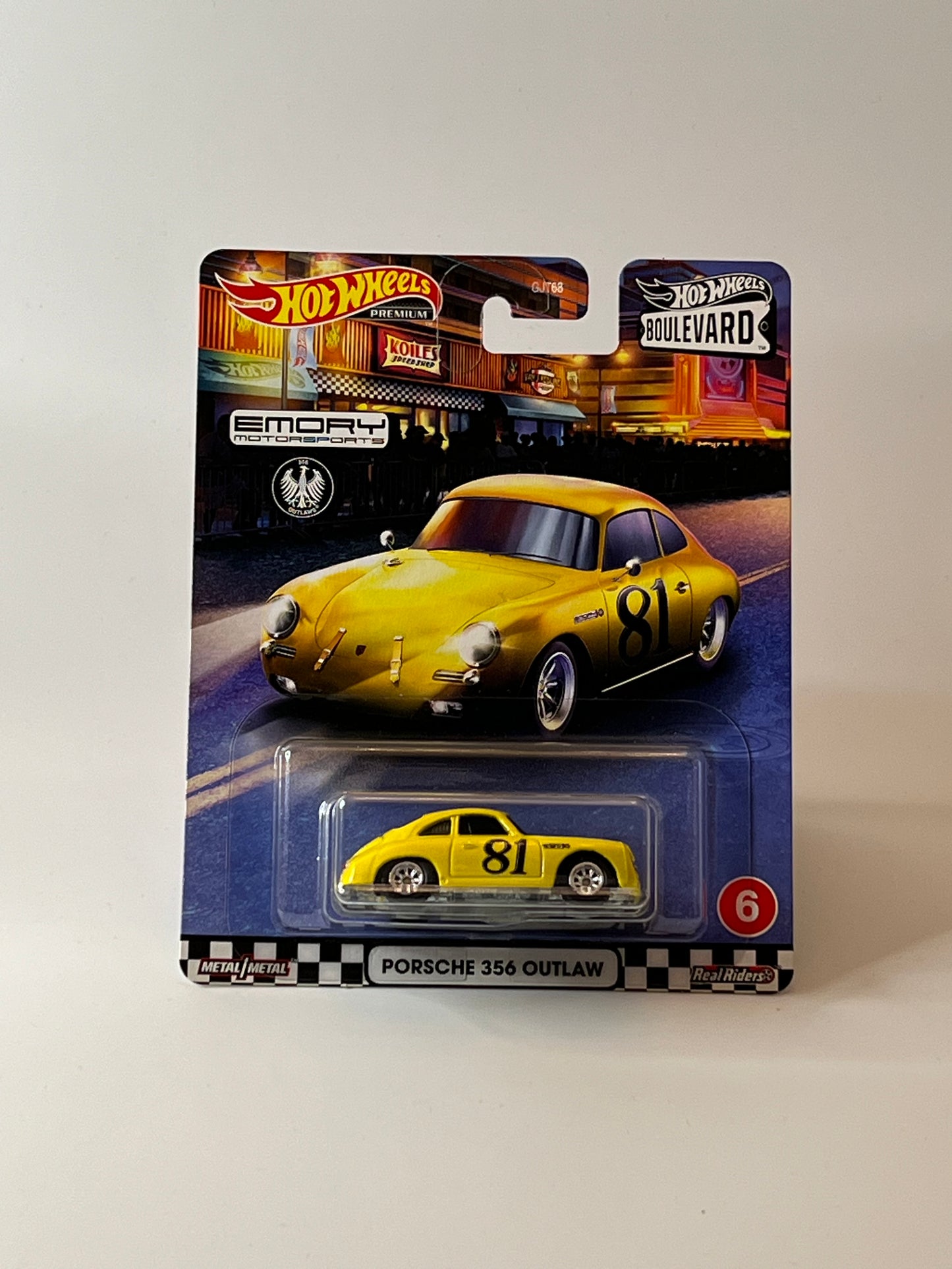 Hot Wheels Boulevard #6 Porsche 356 Outlaw
