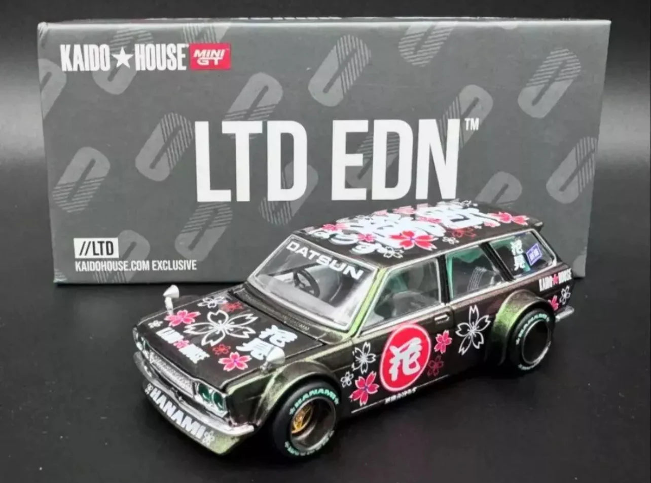 Kaido House Datsun 510 Wagon Hanami LTD EDN Magic Brown/Green