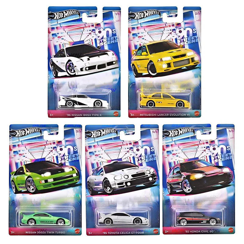 PRE ORDER Hot wheels 2025 Themed Automotive Mix 1K - 90's Street Scene