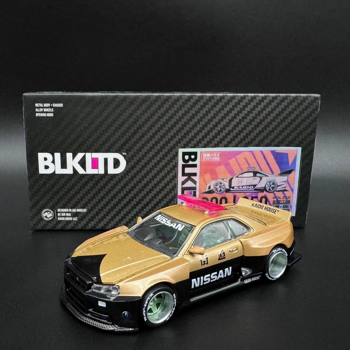 Kaido house BLKD LTD Nissan skyline r34 Japan police