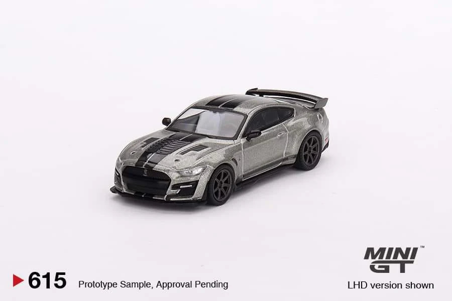 MINI GT #615 Shelby GT500 SE Widebody Pepper Gray Metallic