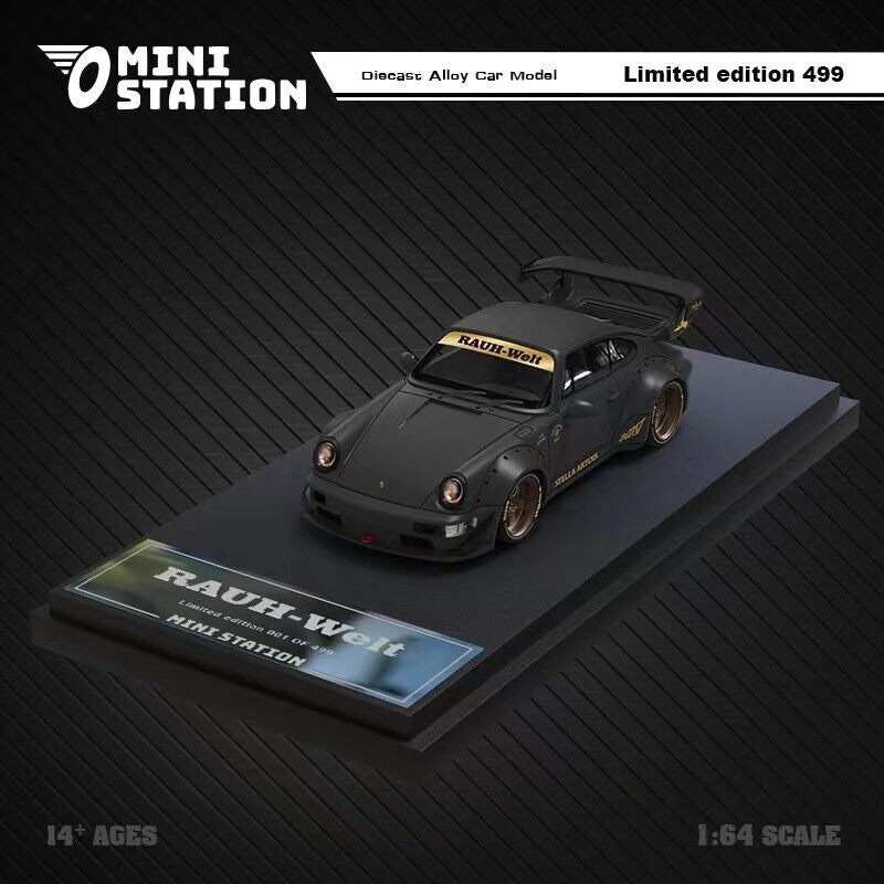 Mini Station Porsche 911 964 RWB in Stella Artois Livery