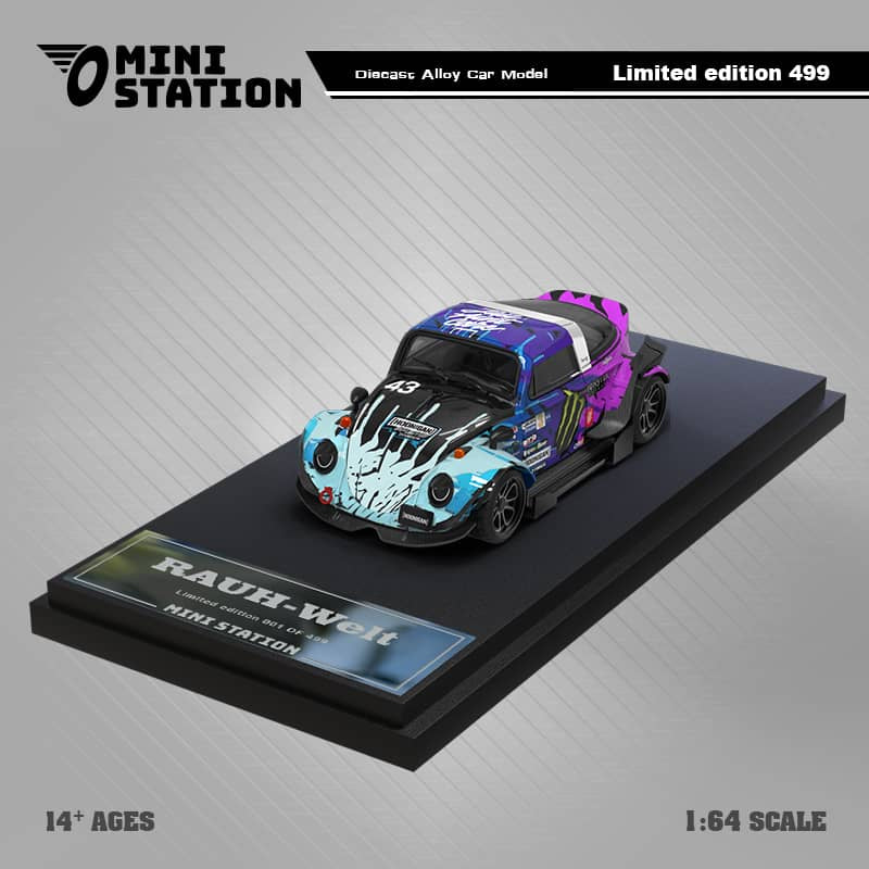 Mini Station Hoonigan Monster 43# Livery Set