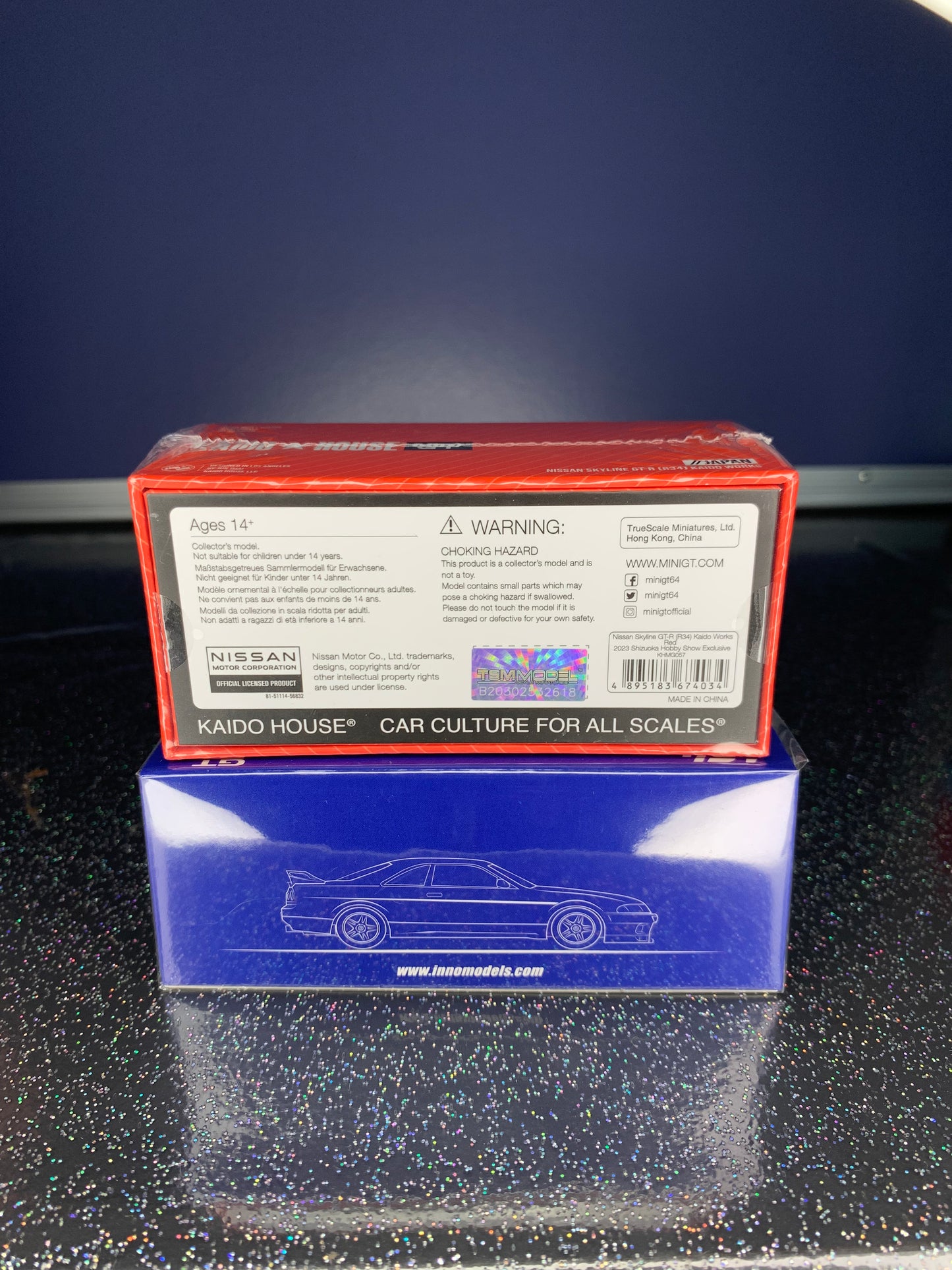 Mini gt x kaido house r34 hobby show exclusive