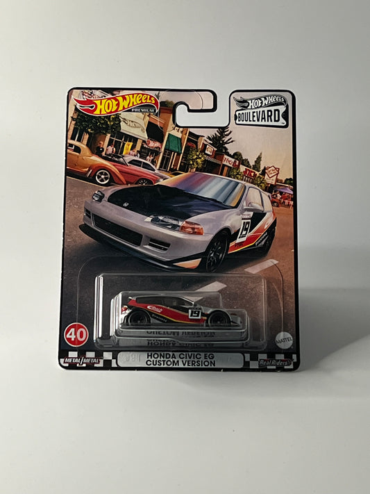 Hot Wheels Boulevard #40 Honda Civic EG Custom Version