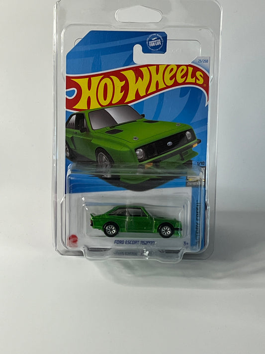 Hot Wheels Ford Escort RS2000 Long Card Super Treasure Hunt 2024