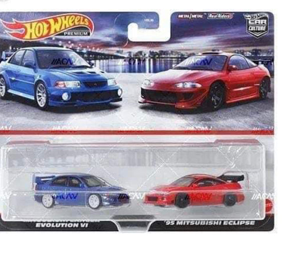 hotwheels 2023 Mitsubishi evolution/eclipse