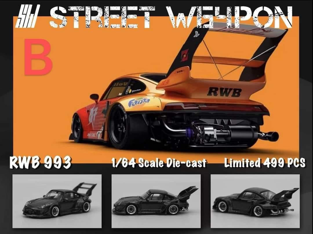 PRE ORDER Street weapon RWB 993 limited *DRAGONBALL EDITION*