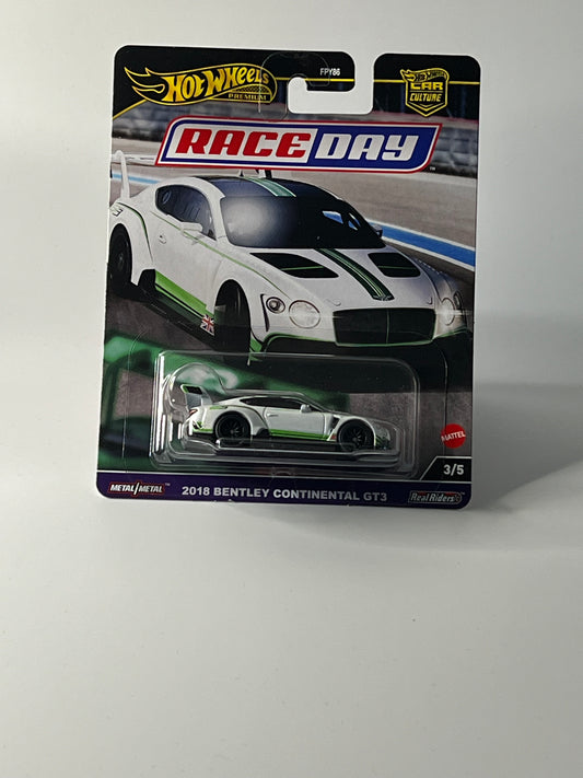 Hotwheels raceday  2018 BENTLEY CONTINENTAL GT3