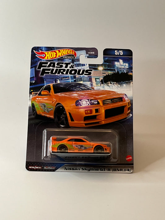 Hot Wheels [2023 Fast & Furious] Nissan Skyline GTR (BNR34)