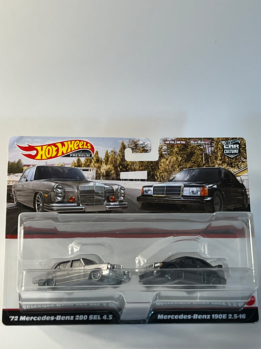 Hotwheels twin pack Mercedes classic