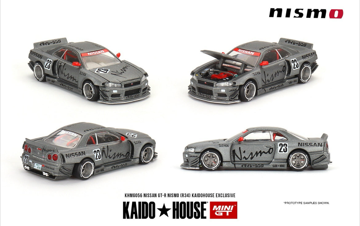 Kaido house x mini gt Nissan skyline r34 LTD EDN