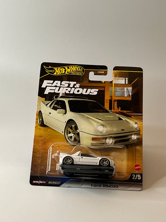 Hot Wheels 2024 Fast & Furious Mix 1 Ford RS200