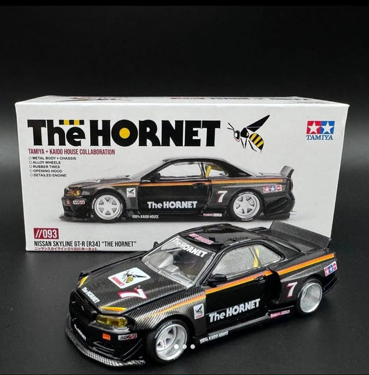 Kaido House x Mini GT Tamiya Nissan Skyline GT-R (R34) THE HORNET