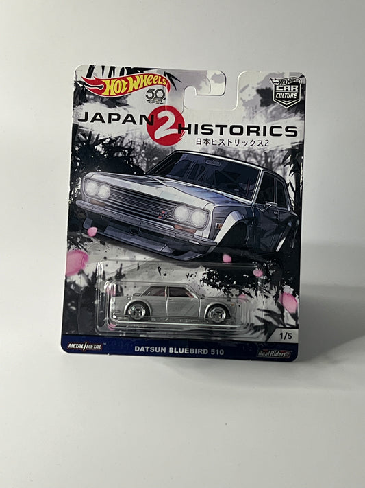 Hot Wheels Datsun Bluebird 510 Japan Historics 2