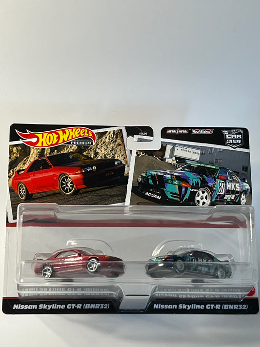 Hotwheels twin pack Nissan skyline/HKS