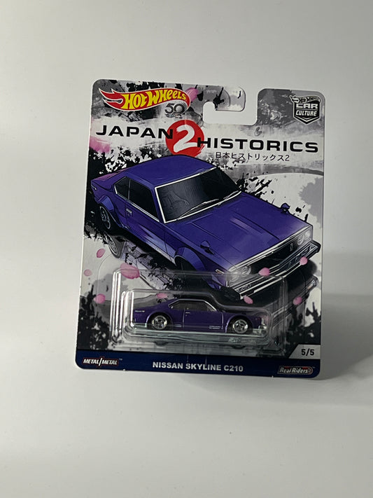 Hot Wheels Nissan Skyline C210 Japan Historics 2