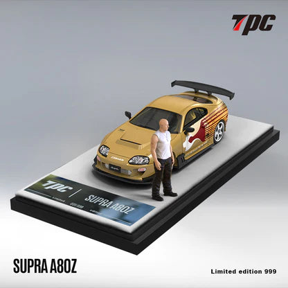 TPC Toyota Supra A80z - 2fast 2furious livery with figure