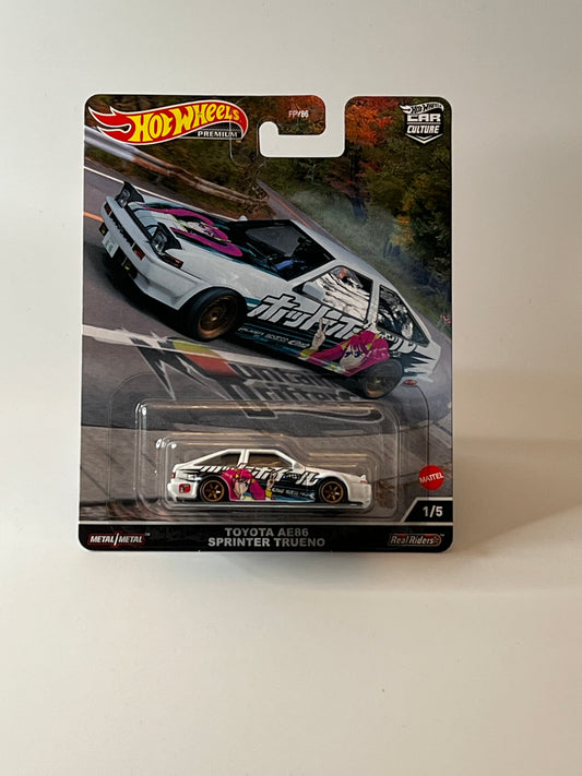 Hot Wheels 2022 Mountain Drifters Toyota AE86 Sprinter Trueno