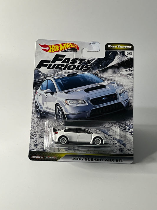 Hotwheels fast and furious 2016 SUBARU WRX STI