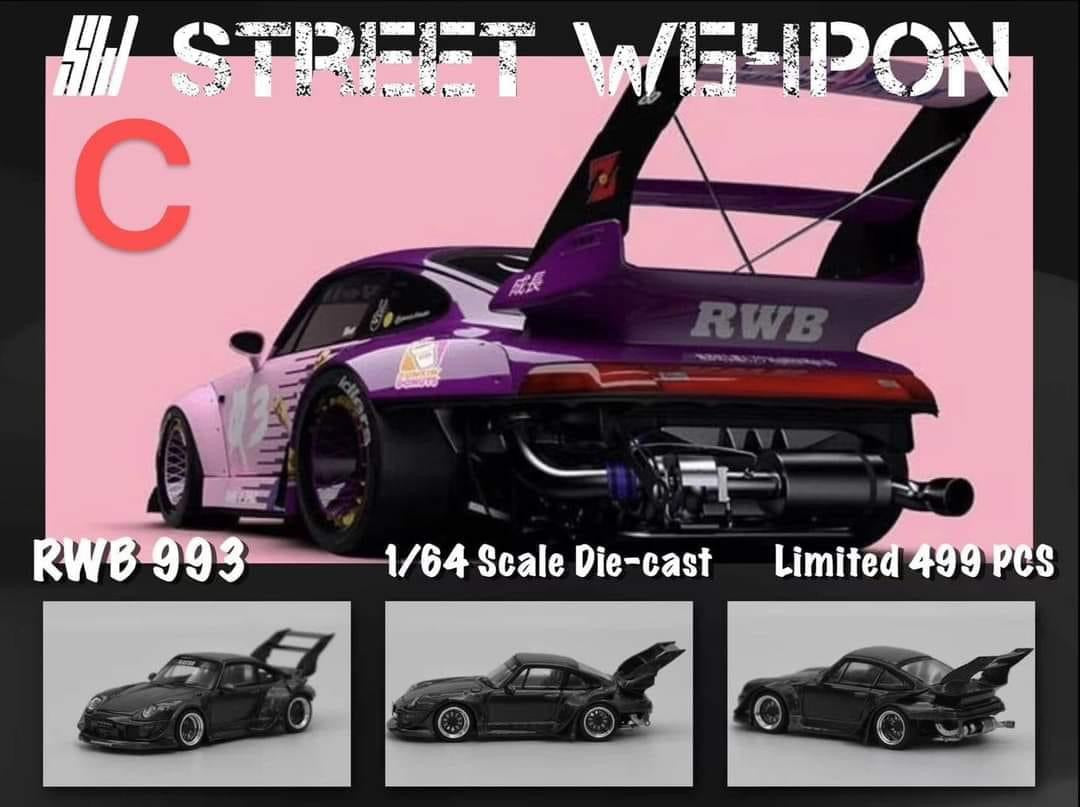 PRE ORDER Street weapon RWB 993 limited *DRAGONBALL EDITION*