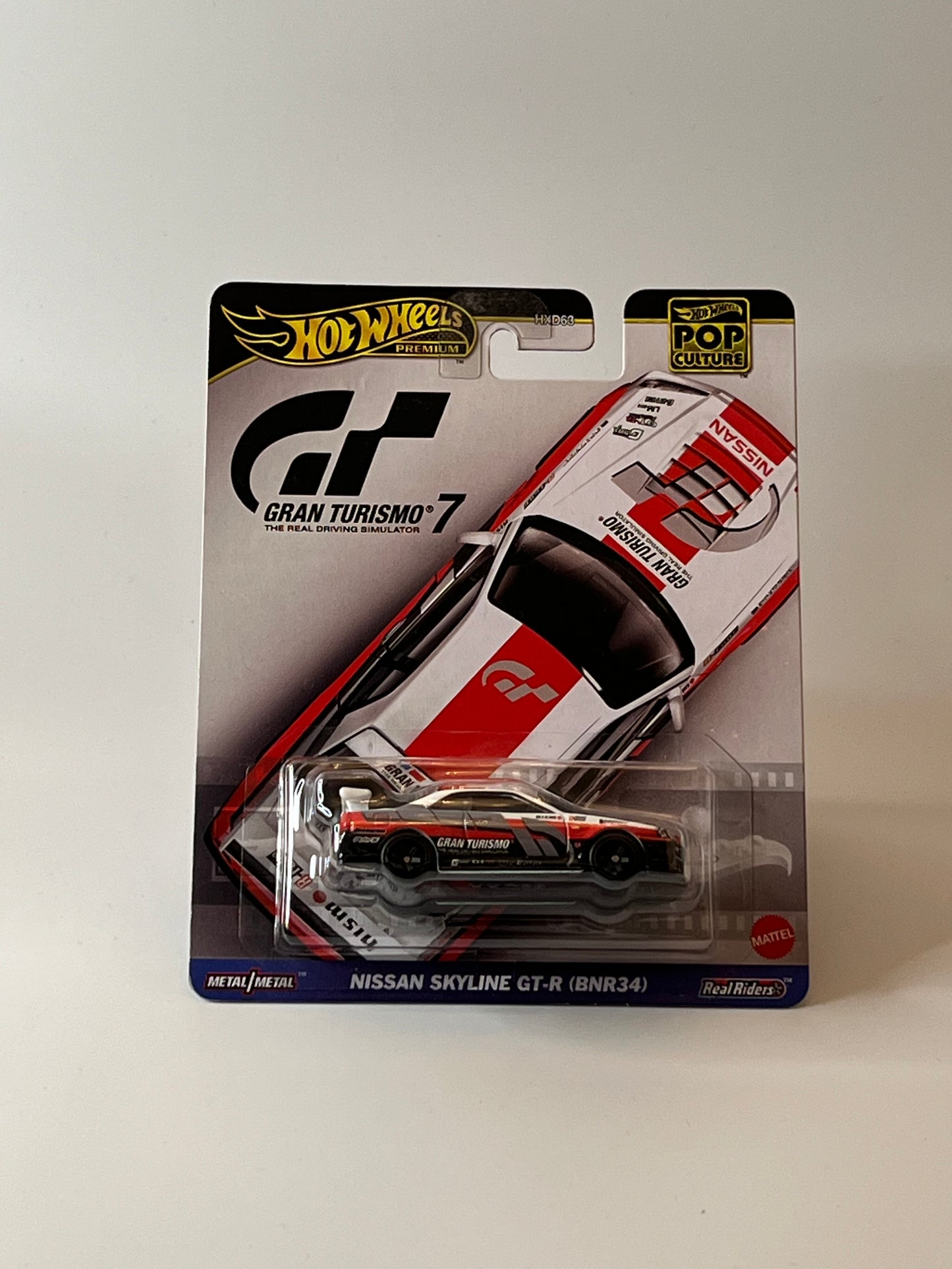 In stock ! hot wheels premium pop culture Gran Turismo 7 Nissan Skyline GT R R34