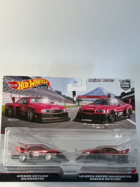 Hotwheels Nissan skyline twin pack