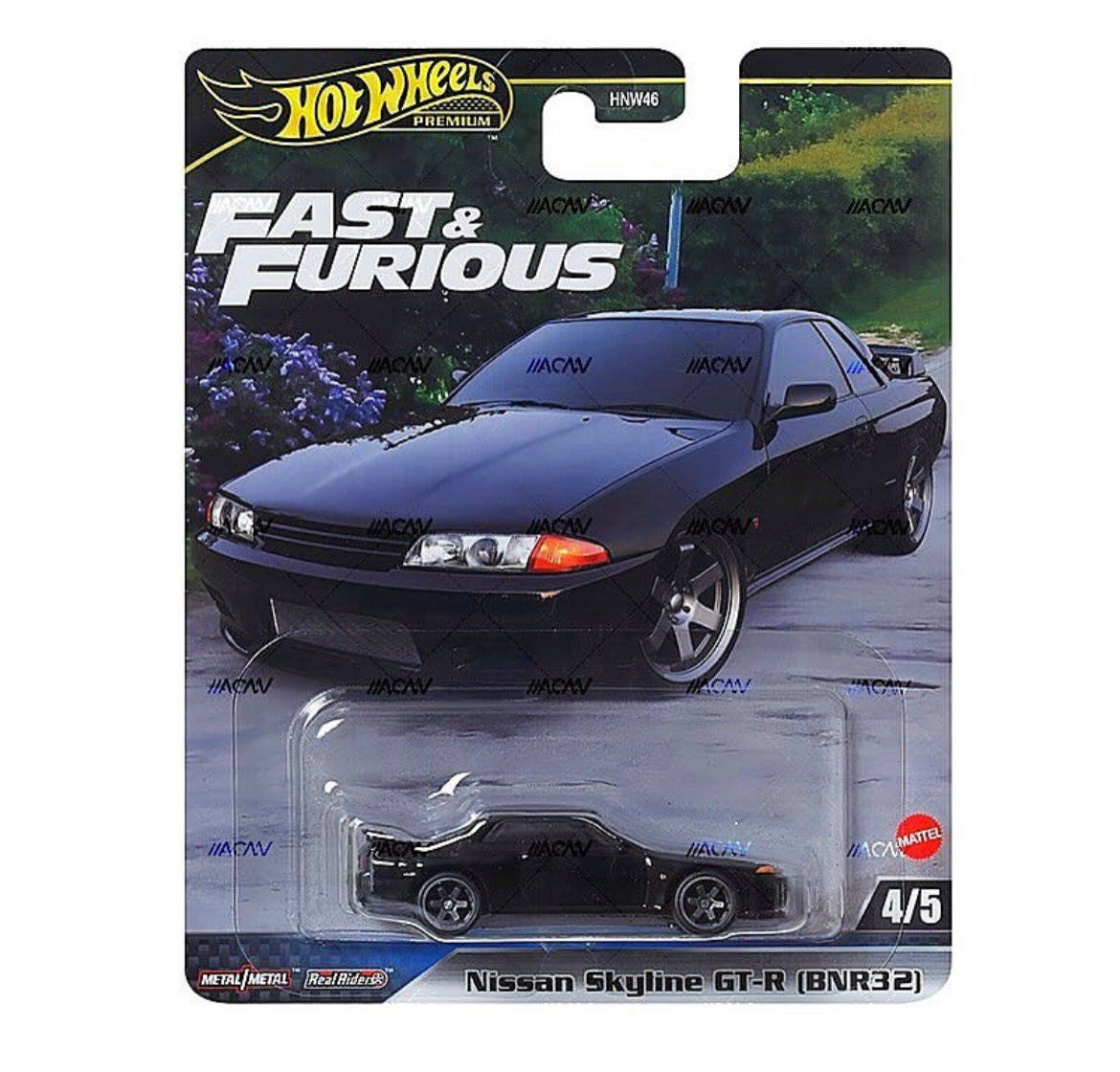 hotwheels fast and furious mix Nissan skyline GTR R32