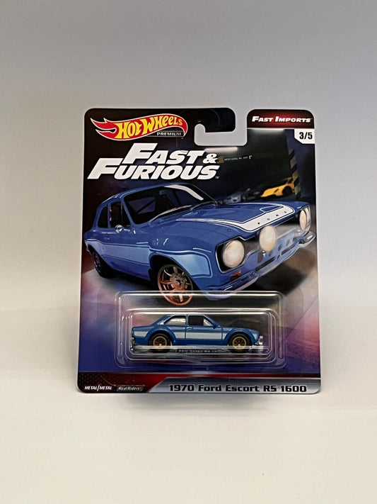 Hot Wheels 2019 Fast Imports 1970 Ford Escort RS 1600 F&F