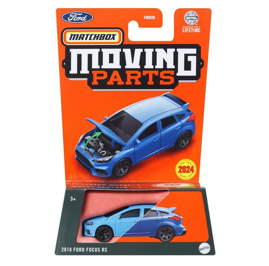 MATCHBOX Moving Parts Ford Focus Rs Blue