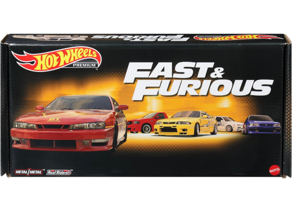 Hot Wheels Cars, Premium Fast & Furious Bundle box set