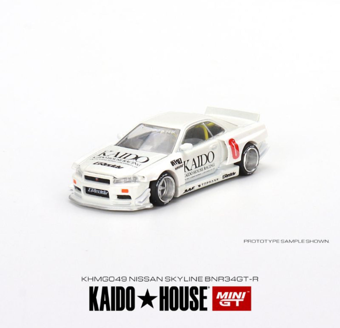 Mini gt x Kaido Nissan Skyline GT-R (R34) Kaido Works V2