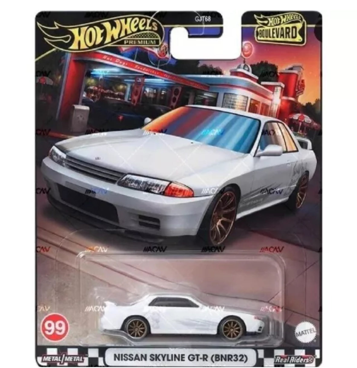 Hotwheels Boulevard Nissan Skyline GT-R R32 (BNR32)